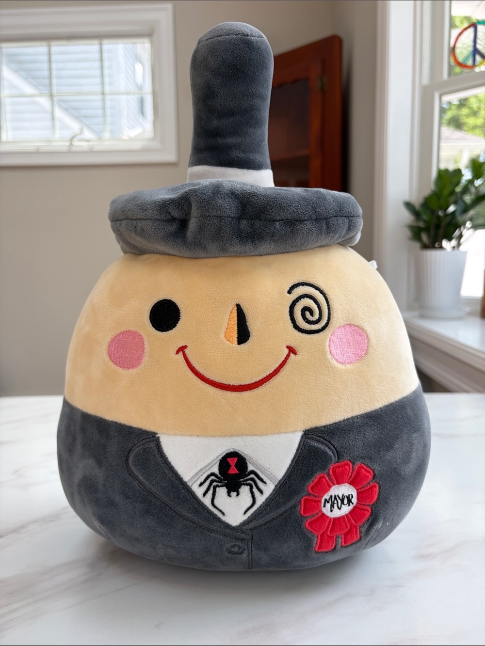 14” Disney Nightmare Before Christmas Mayor Squishmallow plush pillow